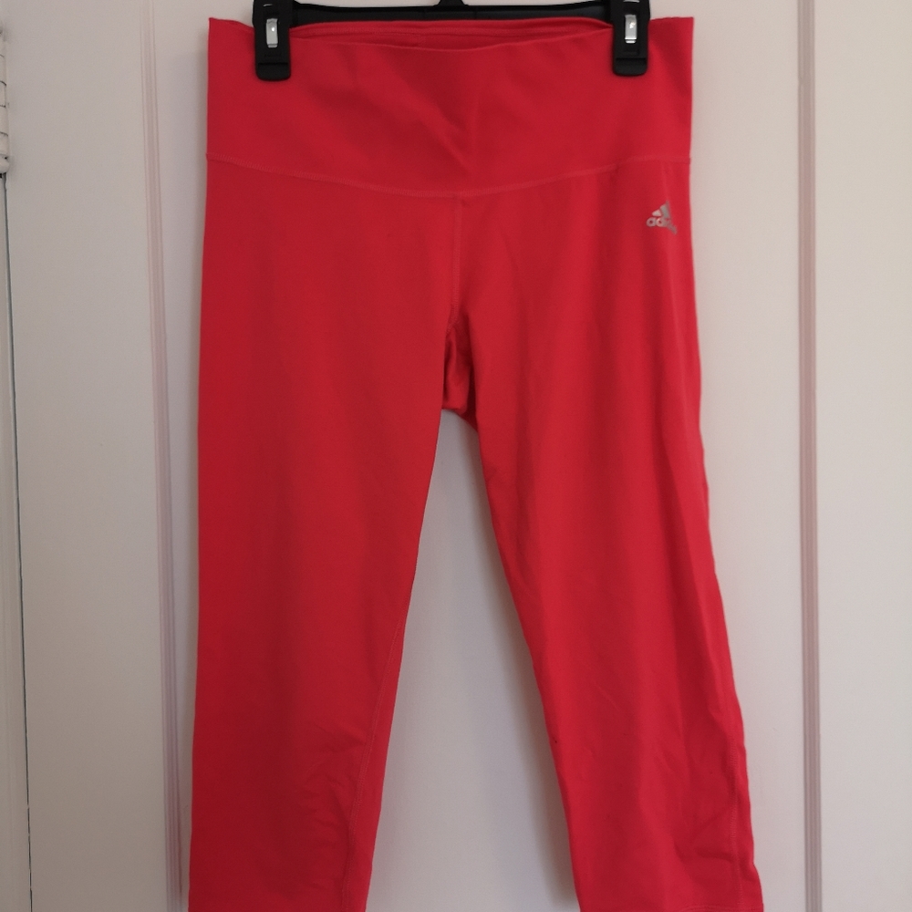 Adidas Climalite cropped workout pants/leggings